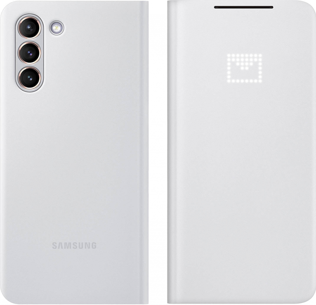 Samsung LED View Cover Galaxy S21+ světle šedá EF-NG996PJEGEE