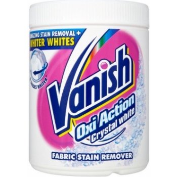 Vanish Oxi Action Crystal White odstraňovač skvrn na bílé prádlo 22 praní 665 g