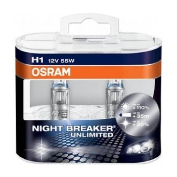 Osram Night Breaker Unlimited 64150NBU-HCB H1 P14,5s 12V 55W