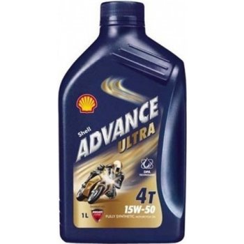 Shell Advance Ultra 4T 15W-50 1 l