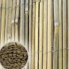 Stínící textilie Bamboopil štípaný bambus 1,5 x 5 m