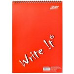 Bobo blok kroužkový s boční spirálou A4 linkovaný 50 listů – Zboží Živě