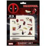 Pyramid International Sada magnetek Marvel Deadpool 23 ks – Hledejceny.cz