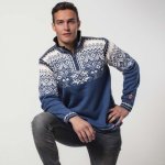 Norlender NARVIK norský svetr 100% vlna modrá světle modrý – Zboží Dáma