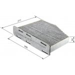 Filtr vzduchu v interiéru BOSCH 1 987 432 397 (1987432397) – Sleviste.cz