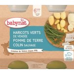 Babybio Brambory a zelené fazolky s treskou 2 x 200 g – Hledejceny.cz