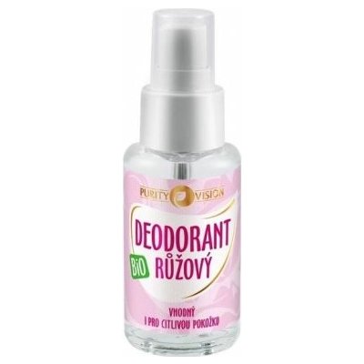 Purity Vision Růžový deodorant ve spreji BIO 50ml
