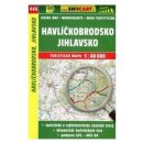 Havlíčkobrodsko Jihlavsko mapa 1:40 000 č. 446