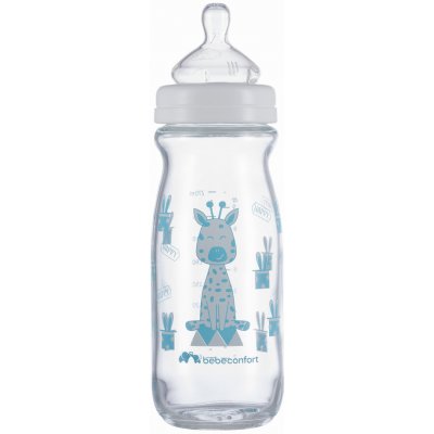 Bebe Confort Glass Bottle Emotion bílá 270ml