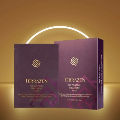 Rozjasňující pleťová maska s anti-aging efektem - Terrazen Age control Treatment mask – Zboží Dáma