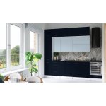 FRONTI Kuchyňská linka DAFNI 280cm Denim/Marine blue – Zboží Dáma