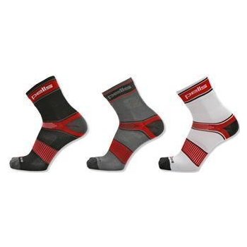 Pells ponožky Race Long černá/červená
