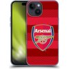 Pouzdro a kryt na mobilní telefon Apple Pouzdro Head Case Apple iPhone 15 Arsenal FC - Logo s pruhy