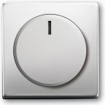 ABB 6599-0-2959 Future® linear Kryt stmívače s otočným ovladačem, s upevňovací maticí a doutnavkou, ušlechtilá ocel – Sleviste.cz