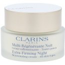 Přípravek na vrásky a stárnoucí pleť Clarins Extra-Firming Night (Rejuvenating Cream) protivráskový noční krém pro suchou pleť 50 ml