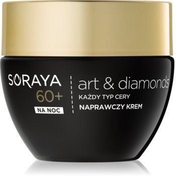 Soraya Art & Diamonds regenerační noční krém pro obnovu pleťových buněk 60+ With Intelligent Blocker Aging 50 ml