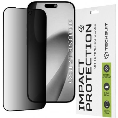 Techsuit - 111D Privacy Full Glue ochranné privátní sklo pro iPhone 17 Pro - černé KF2348989 – Zboží Živě