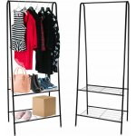 HomePRO 15642 kovový 153x60x34 cm černý – Zboží Dáma