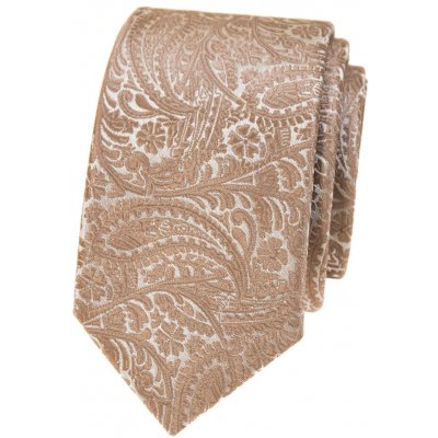 Avantgard Kravata Slim Lux 571-22618 béžová – Hledejceny.cz