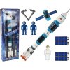 Auta, bagry, technika Lean Toys Vesmírná mise Raketa Kosmonaut Vesmír 20 ks.
