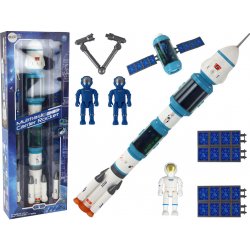 Lean Toys Vesmírná mise Raketa Kosmonaut Vesmír 20 ks.