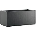 STEFANPLAST Truhlík vyvýšený záhon ETHICA 80x36x35cm tmavě šedá – Zboží Dáma