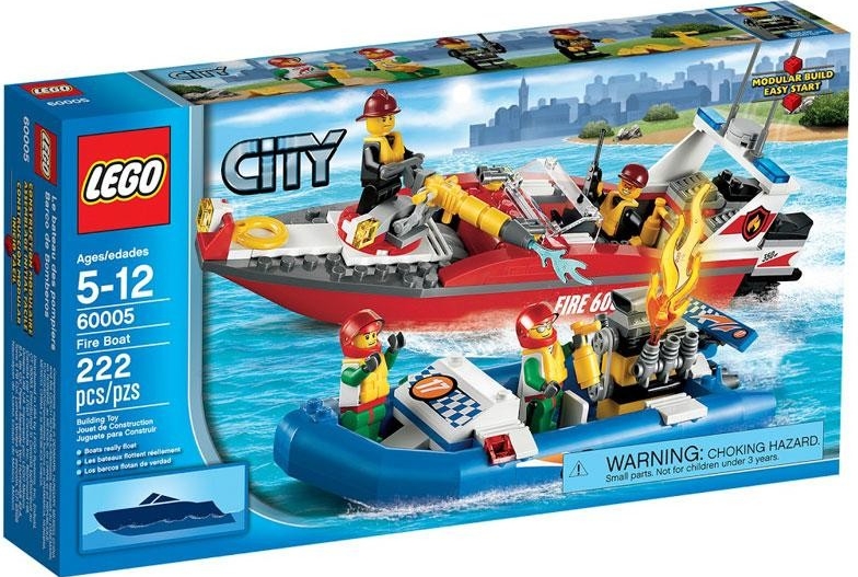 LEGO® City 60005 Hasičský člun od 1 899 Kč - Heureka.cz