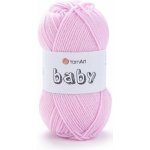 Yarn Art příze Baby 649 světle růžová – Hledejceny.cz