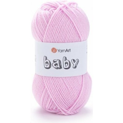 Yarn Art příze Baby 649 světle růžová – Hledejceny.cz