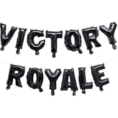 Unique Nafukovací nápis Victory Royale Fortnite Original 19 x 400 cm