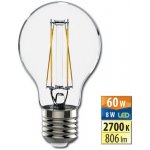 McLED LED žárovka E27 8W 60W teplá bílá 2700K – Hledejceny.cz