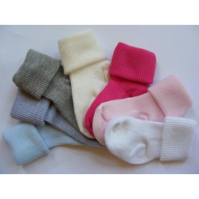 Diba Kojenecké ponožky 0 6 m bavlna Sv. růžové – Zboží Mobilmania