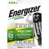 Baterie nabíjecí Energizer Universal AAA 500mAh 4ks EHR016
