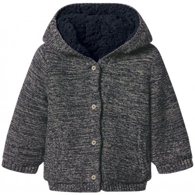 lupilu Dětský pletený kabátek modrá – Zboží Dáma