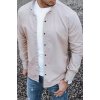 Pánská Košile Dstreet pánská košile růžová DX2360