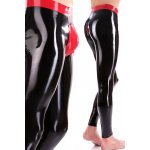 Pánské latexové legíny Push Up dvoubarevné – Zboží Dáma