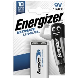 Energizer Ultimate Lithium 9V 1ks EL005