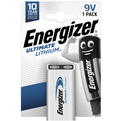 Energizer Ultimate Lithium 9V 1ks EL005 – Zboží Mobilmania