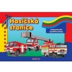 Hasičská stanice jednoduché papírové vystřihovánky – Zboží Dáma Hasičská stanice jednoduché papírové vystřihovánky – Zboží Dáma