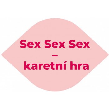 Erotická karetní hra - Sex Sex Sex