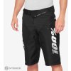 Cyklistické kraťasy 100% juniorské R-Core Youth Shorts black