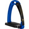 Doplněk k jezdeckým sedlům EQUESTRO Třmeny bezpečnostní Junior royal blue 10 cm