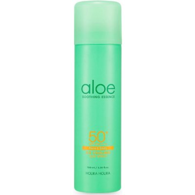 Holika Aloe Soothing Ice Cooling Sun Spray SPF50+ 100 ml – Zboží Dáma