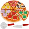 Příslušenství k dětským kuchyňkám KIK Pizza na krájení dřevěná KX7728