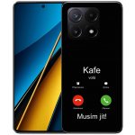 mmCase na Xiaomi Poco X6 Pro 5G - kafe volá černé pozadí – Zboží Živě