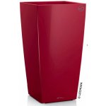 Lechuza Květináč Cubico Scarlet 22 cm – Sleviste.cz