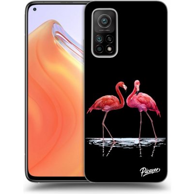 Pouzdro Picasee ULTIMATE CASE Xiaomi Mi 10T - Flamingos couple