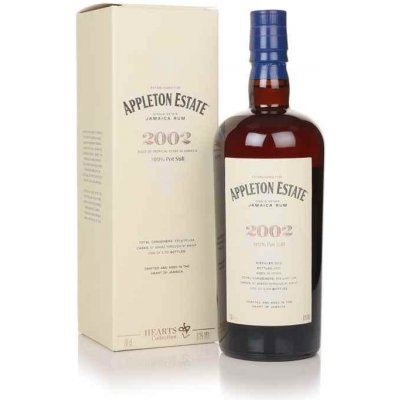 Appleton Hearts Collection 20y 2002 63% 0,7 l (karton)