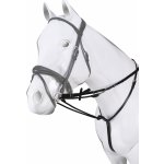 Acavallo Set martingal a otěže kožené Thiedemann černá – Zboží Dáma