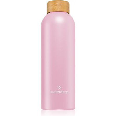 Waterdrop Thermo Steel nerezová láhev na vodu barva Pastel Pink Matt 600 ml – Zboží Dáma